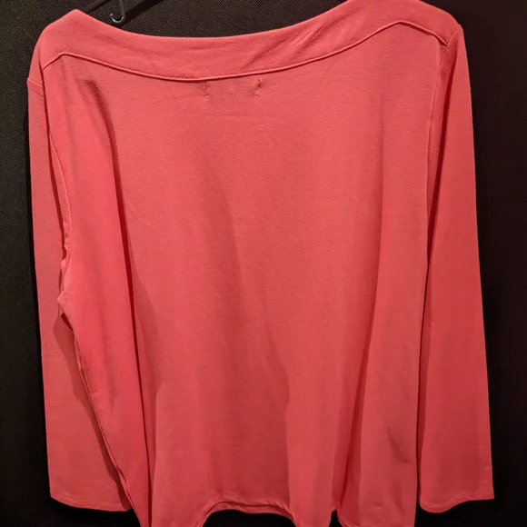 Women's Pink Top Long sleeve - Picture 4 of 4
